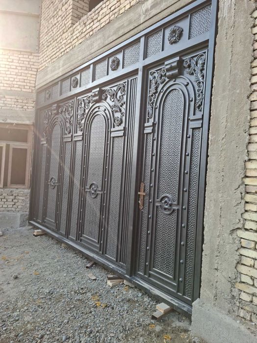 Дарвоза ва барча темир ишлари навес