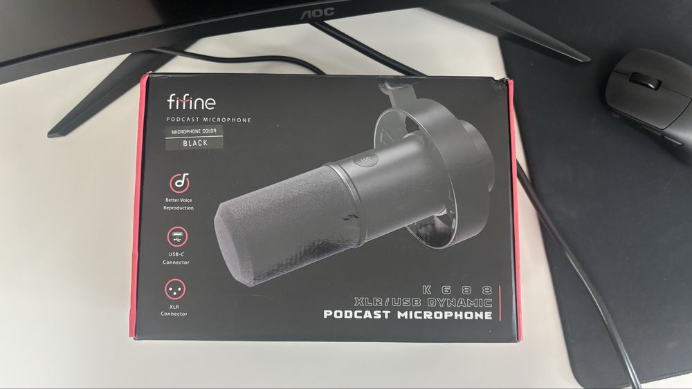 НОВЫЙ! Микрофон fifine k688