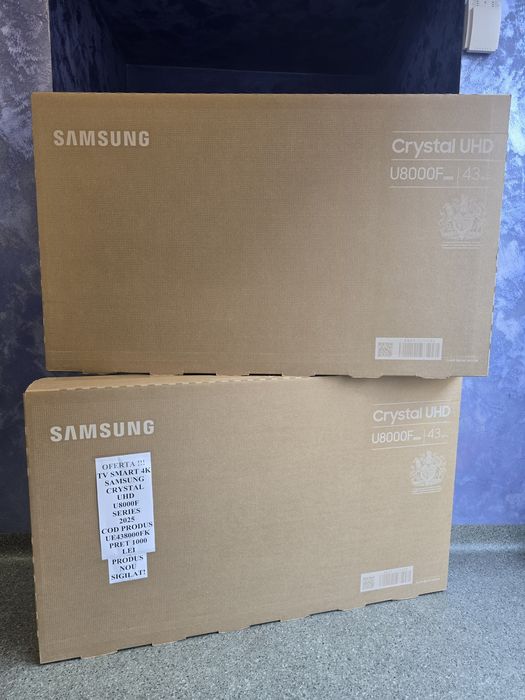 ‼️Samsung Smart Crystal UHD 4K 2025 SIGILAT ‼️