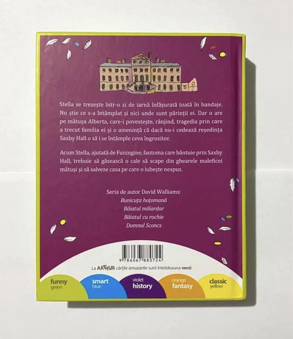 Cartea Matusica ingrozitoare de David Walliams Carti pentru copii