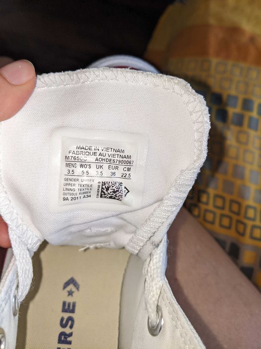 Бели класически кецове Converse