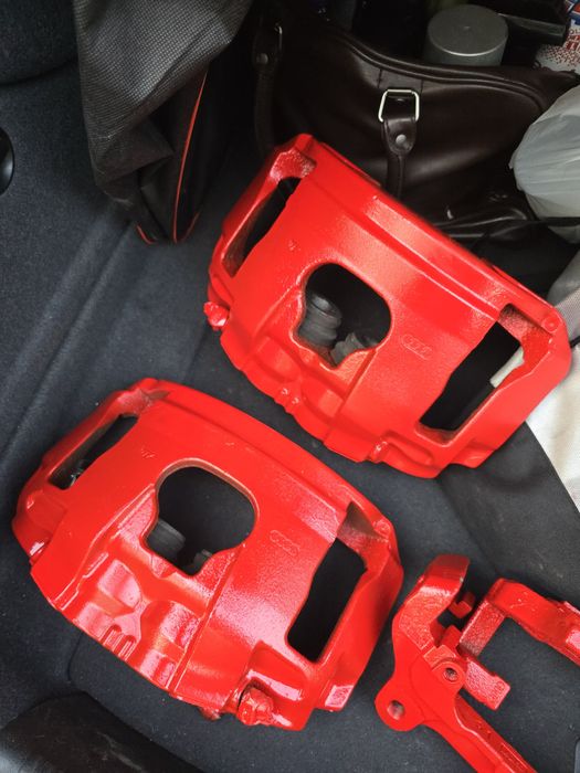 Etrieri fata Audi A6 A5 A8 bitdi +discuri 356mm noi