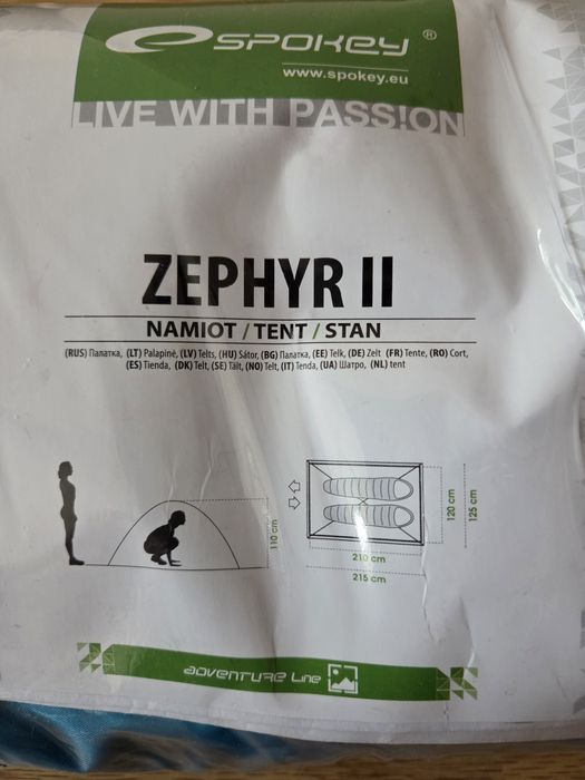 Палатка Zephyr II