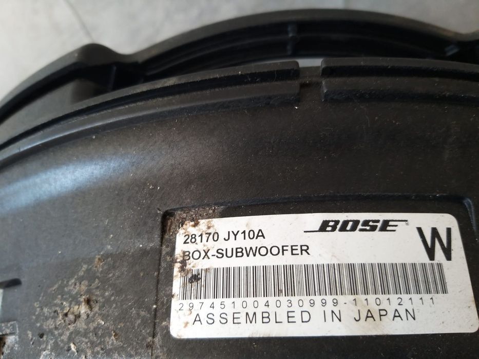 Subwoofer renault koleos 1 hy 28170jy10a