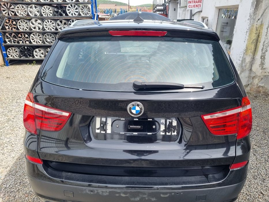 Haion Cu Luneta BMW X3 F25 2010 - 2014 SUV 4 Usi Glanzschwarz 668 (1508) Garantie