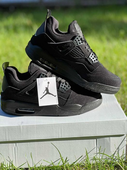 Jordan 4 black cat adidasi | snekersi | papuci