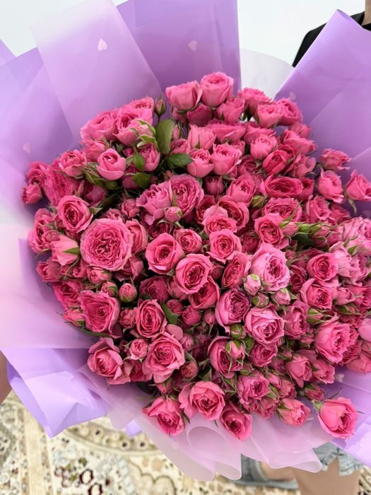 Кустовые розы 21