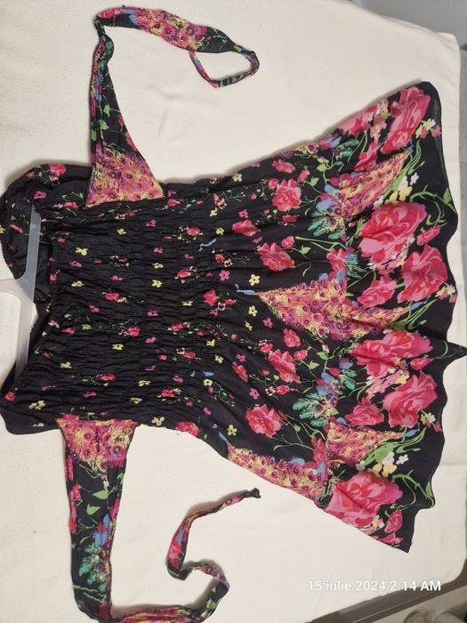 Rochie L/XL cu lame, paiete.Fusta paiete si margele