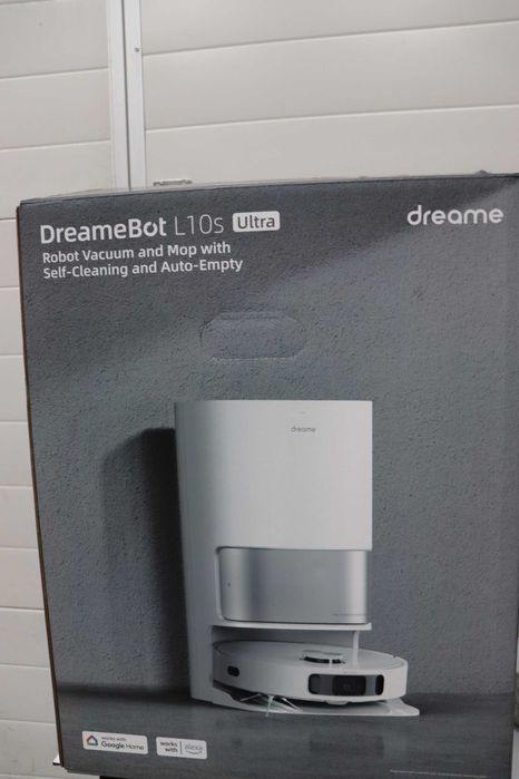 Прахосмукачка робот Dreame L10s Pro Ultra, 5300Pa, 3L, App, Ai Action