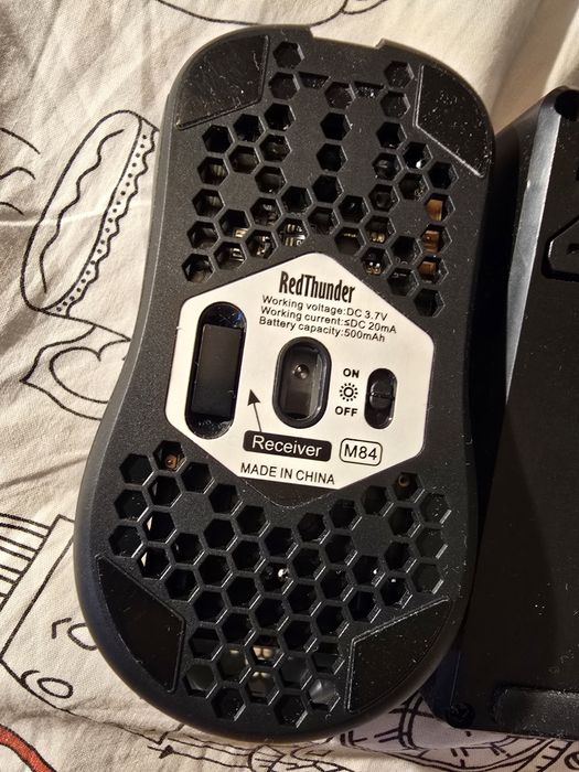 Tastatură Wireless de Gaming RedThunder 75%, LED Rainbow, 3200 DPI, 85 Taste, PC/PS5/Xbox