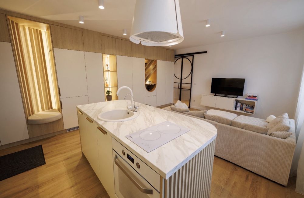 Apartament 2 camere PREMIUM  -design modern, complet utilat, zona Bizo