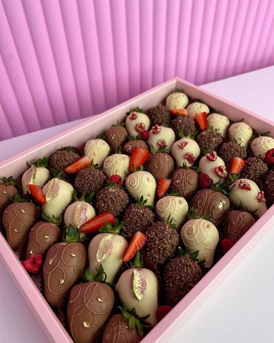 Клубника в шоколаде Акция Бельгийском Шоколаде