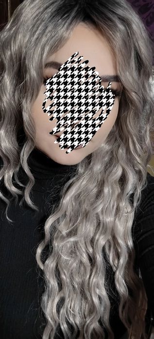 peruca noua ,fibra sintetica