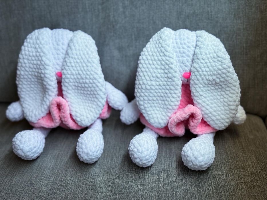 Ръчно изплетени плюшени играчки
