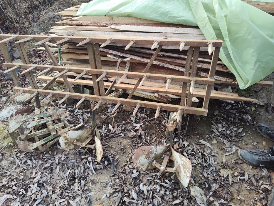 Greblă după tractor