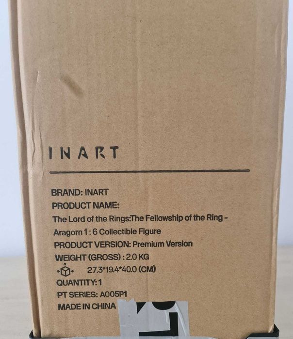 Figurina INART Premium Version Aragorn 1/6 Lord of the Rings