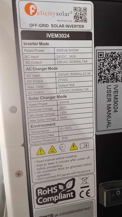 3kW lik UPS sistema