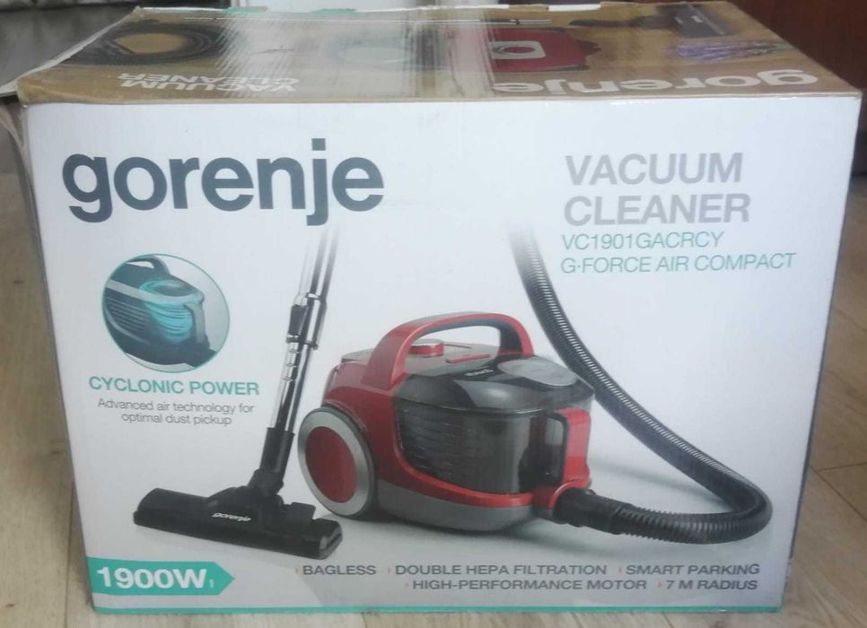 Новый пылесос Gorenje