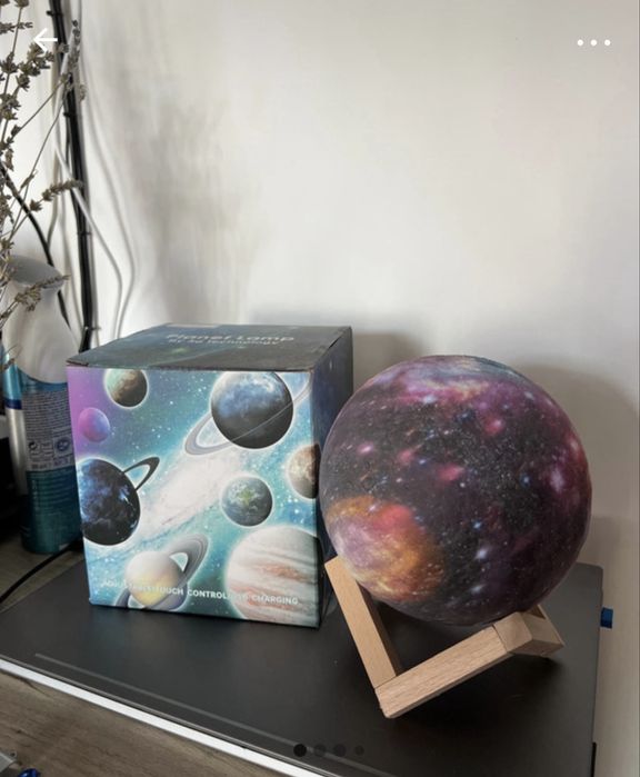 Lampa de veghe planeta