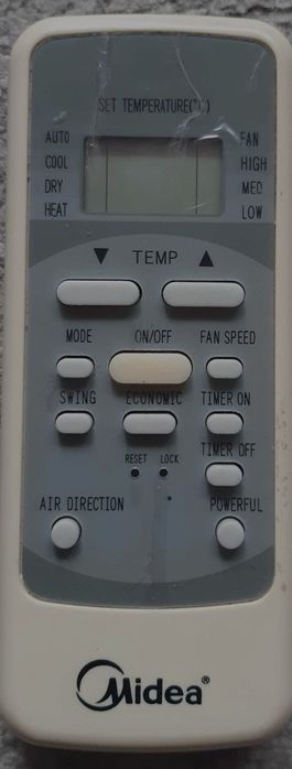Дистанционно Midea Мидеа  midea три броя