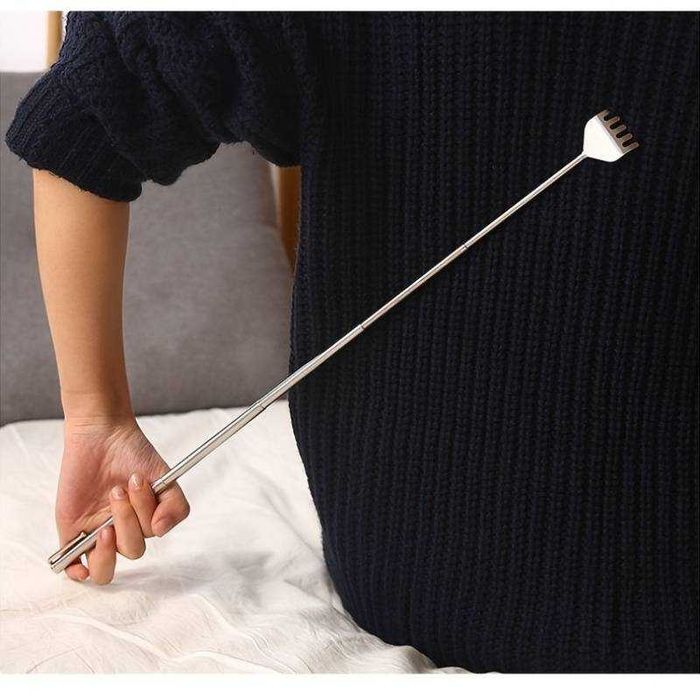 Aparat din oțel inoxidabil, ajustabil, retractabil, cu maner ergonomic zgaraietor scarpinat 3 m gheara urs schelet Pistol cu 15 Discuri de Spumă Moale