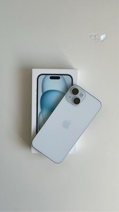 iPhone 15 128GB Blue – Отлично състояние