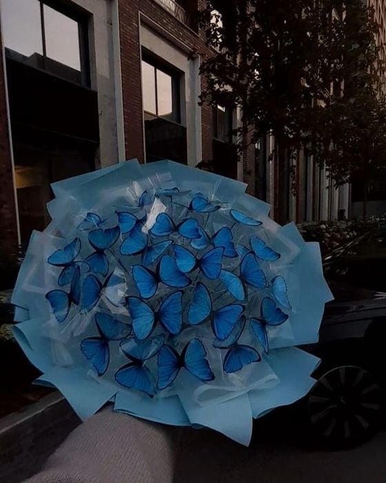 Букет из бабочек на заказ.