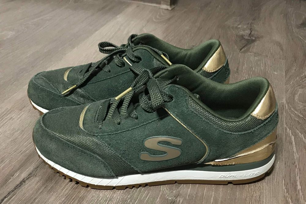 Adidasi piele skechers air cooled memory foam marime 39 skechers verzi