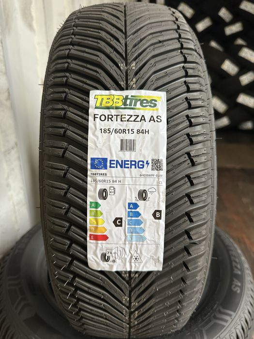 Нови всесезонни гуми TBB TIRES FORTEZZA AS 185/60R15 84H 1856015