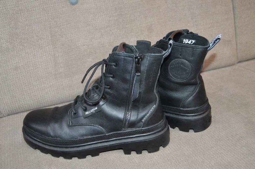 Palladium, Ghete cu fermoar Pallatrooper Zip TX Negru 39