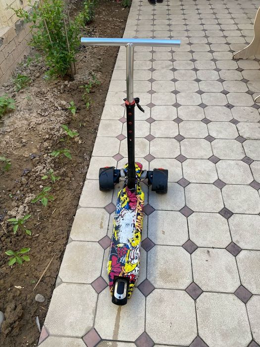 Продам детский велик и самокат б/у