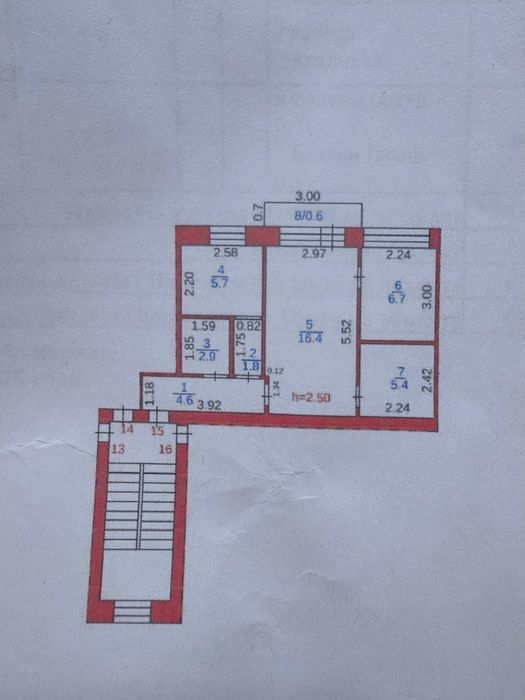 Продам 2х комнатную квартиру