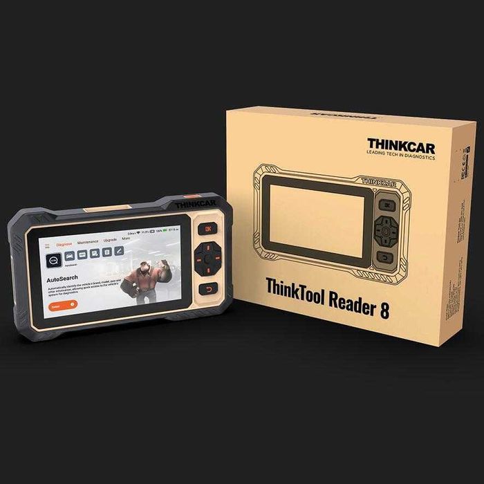 Thinktool reader 8 - уред за автодиагностика с българско меню 16 функ.