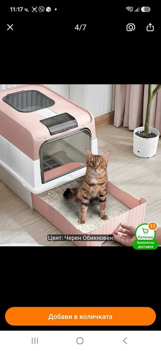 Котешка тоалетна