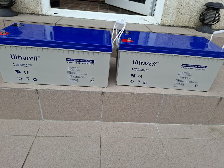 Acumulator VRLA Ultracell 12V cu GEL, 200Ah UCG200-12