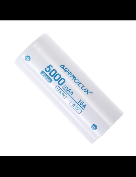 Baterie Astrolux® C2650 5000mAh 3C