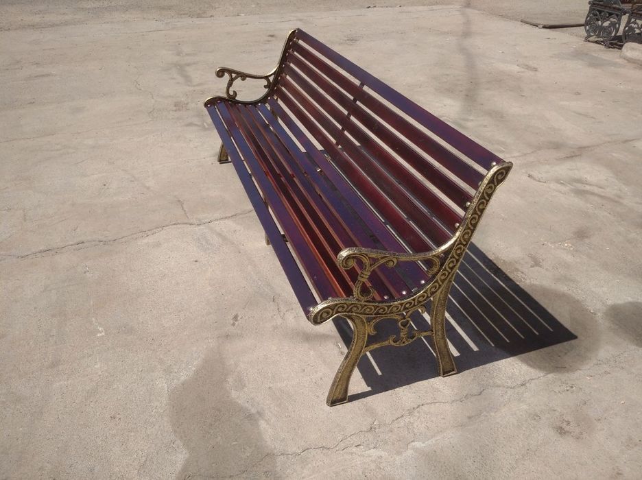 Скамейка чугунная