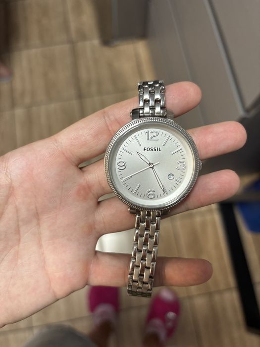 Ceas original Fossil argintiu