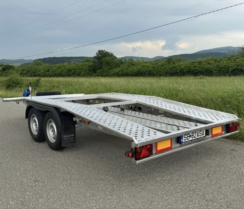 Platforma Auto Full Aluminiu 4,5M An 2023 Cale Aluminiu 2.5M Troliu