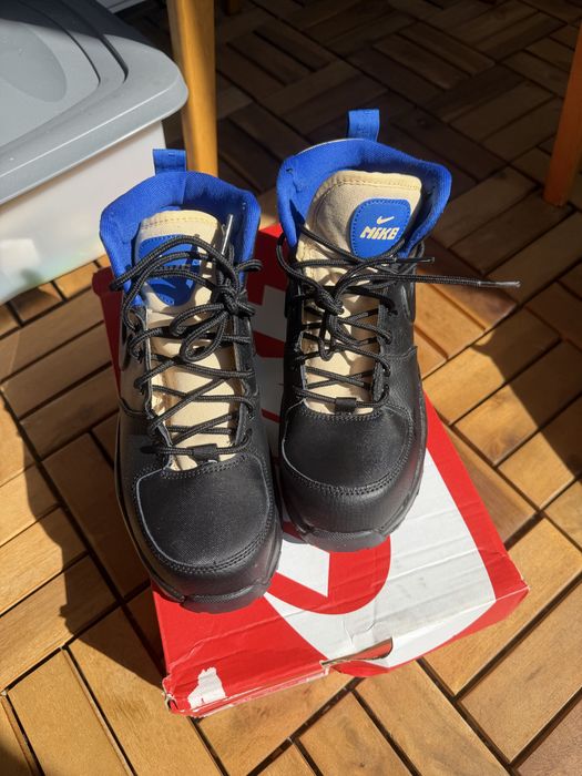 NOI NOUTE: Ghete Nike Manoa, piele naturala, 34, unisex