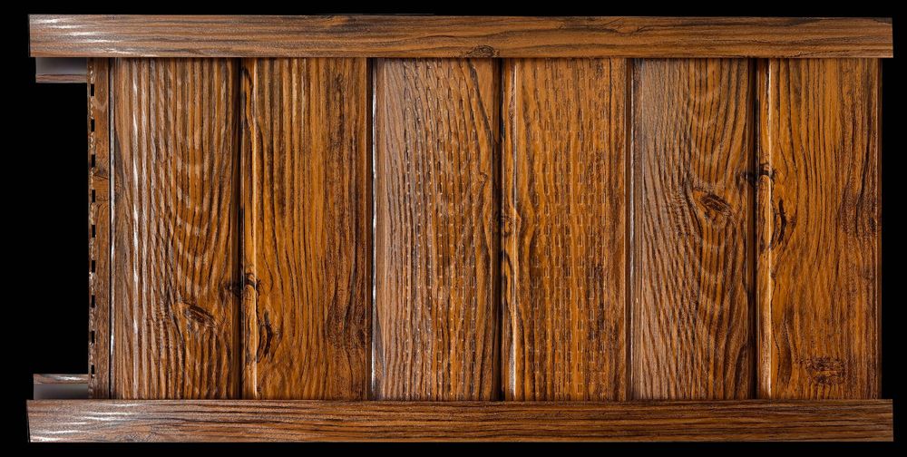 Метален, горещо поцинкован Сайдинг дървесен мотив-Оградки БГ