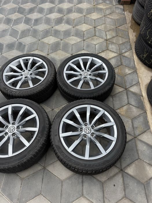 Jante Vw R-Line R18(5x112)”Passat/Jetta/Touran/Tiguan/Caddy/Eos/Golf 5/6/7/8/Seat/Skoda/Audi~Monterey”