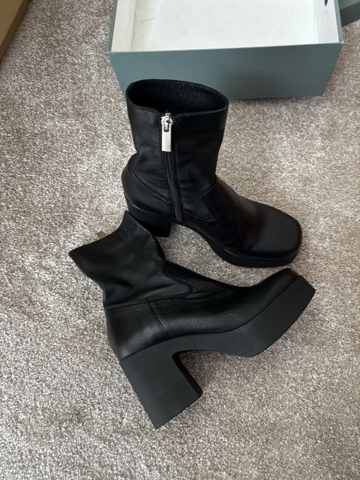 Дамски боти Minelli- ест. кожа