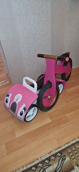 Колело за баланс и количка