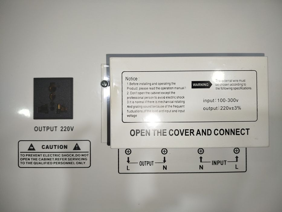 Stabilizator Elektromobil uchun 20kva    100-300V