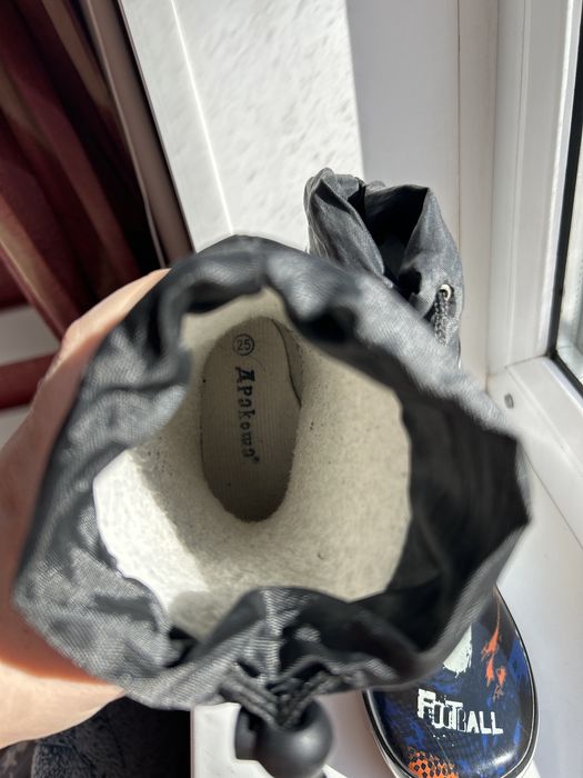 Сапоги резиновые утепленные