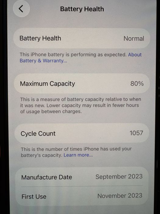 iPhone 15 Pro (Navy)