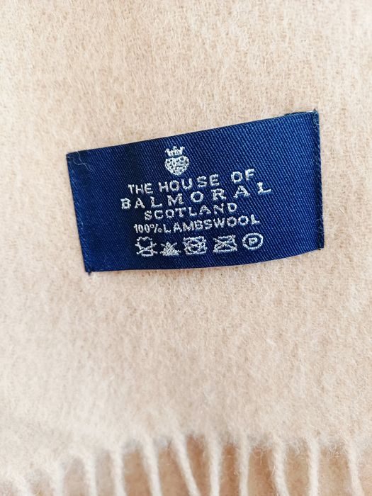 The house of Balmoral Scotland мъжки  вълнен шал