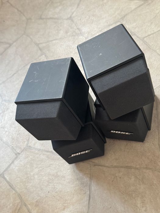 Set 2 boxe Bose Satelit Duble Acoustimass Cube Sistem