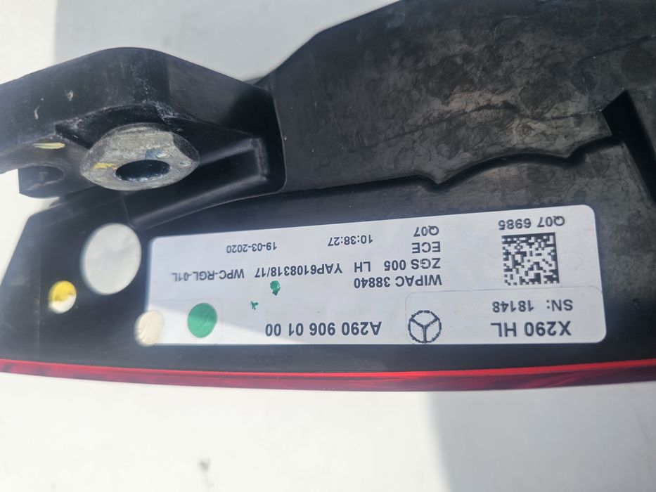 Stop / lampa spate Mercedes AMG  GT 4  X290 W290
